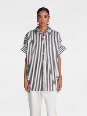 KBB by KAHLANA ‘The Tucked sleeve shirt’ #oversized